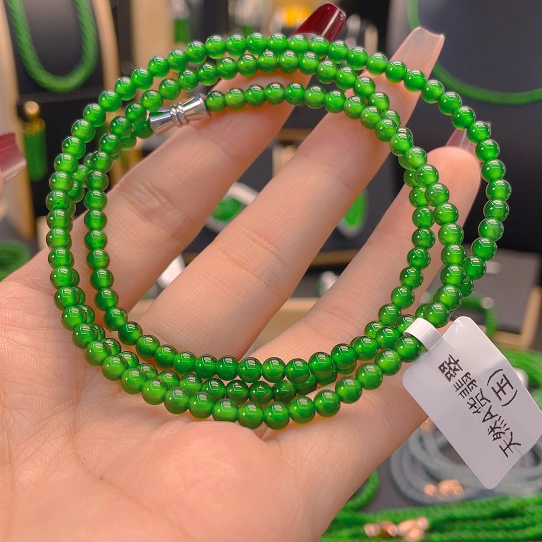 翡翠项链未镶嵌卡4