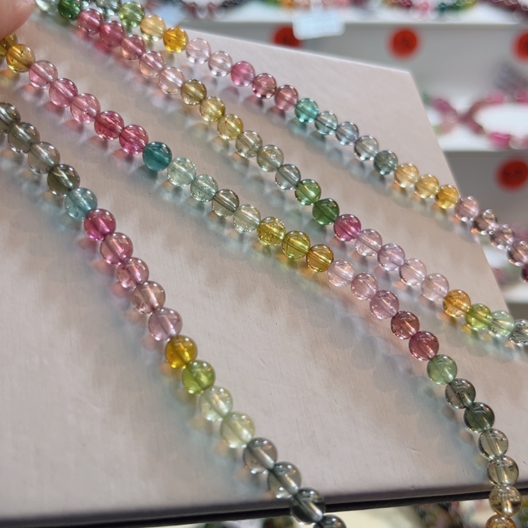 未镶嵌手链碧玺碧玺