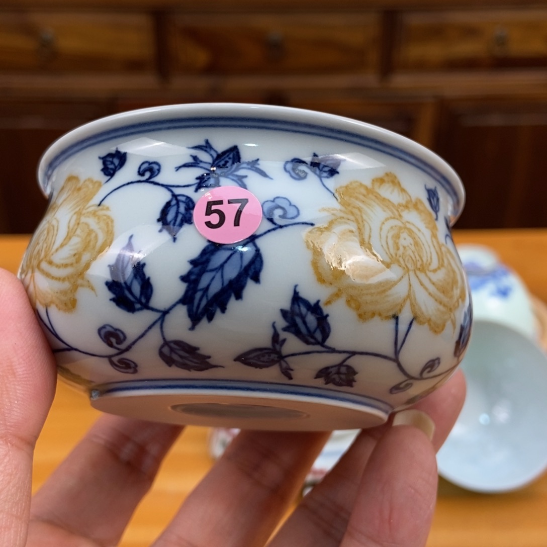 手绘茶具现在制品