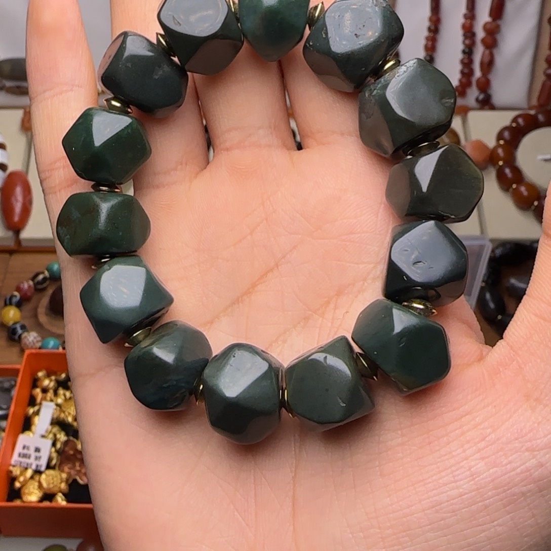 石英质玉手链未镶嵌如****6