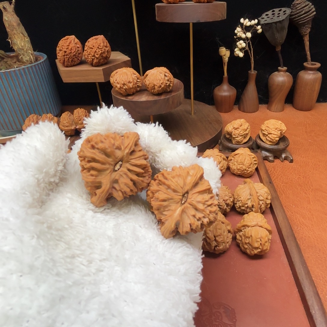 神***人核桃手串/手链红皮南疆