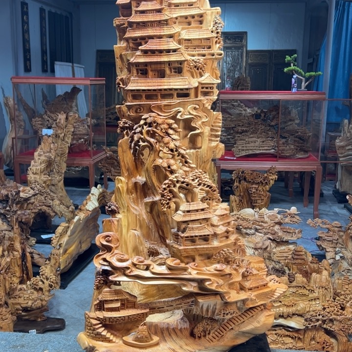 柏木（崖柏）明*精品崖柏山里人家