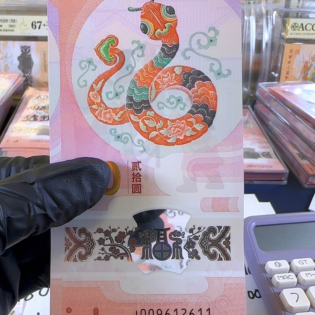 塑料生肖蛇009612611单张