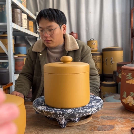 紫砂茶叶罐紫砂艺术