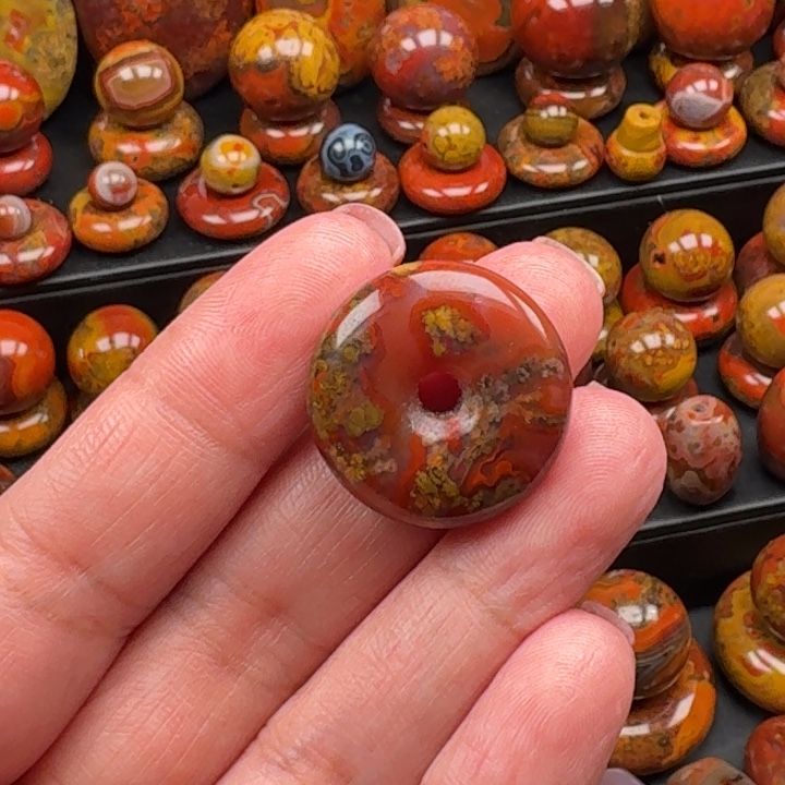 玛瑙/玉髓未镶嵌吊坠(不含链)