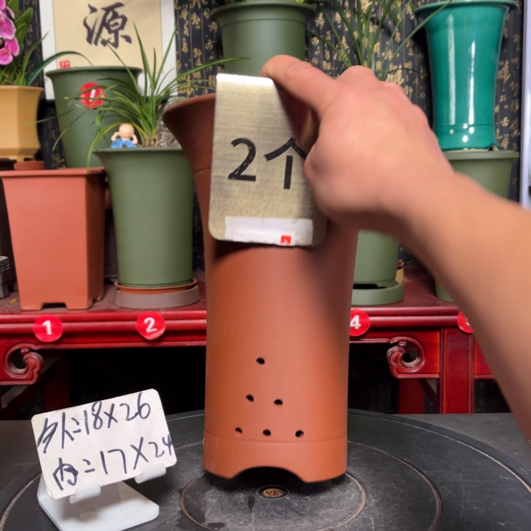 紫砂花盆紫砂花盆
