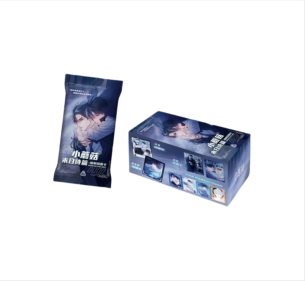 【7】【惊喜福袋】集卡社/卡游官方授权人鱼小蘑菇混ip盲盒代拆