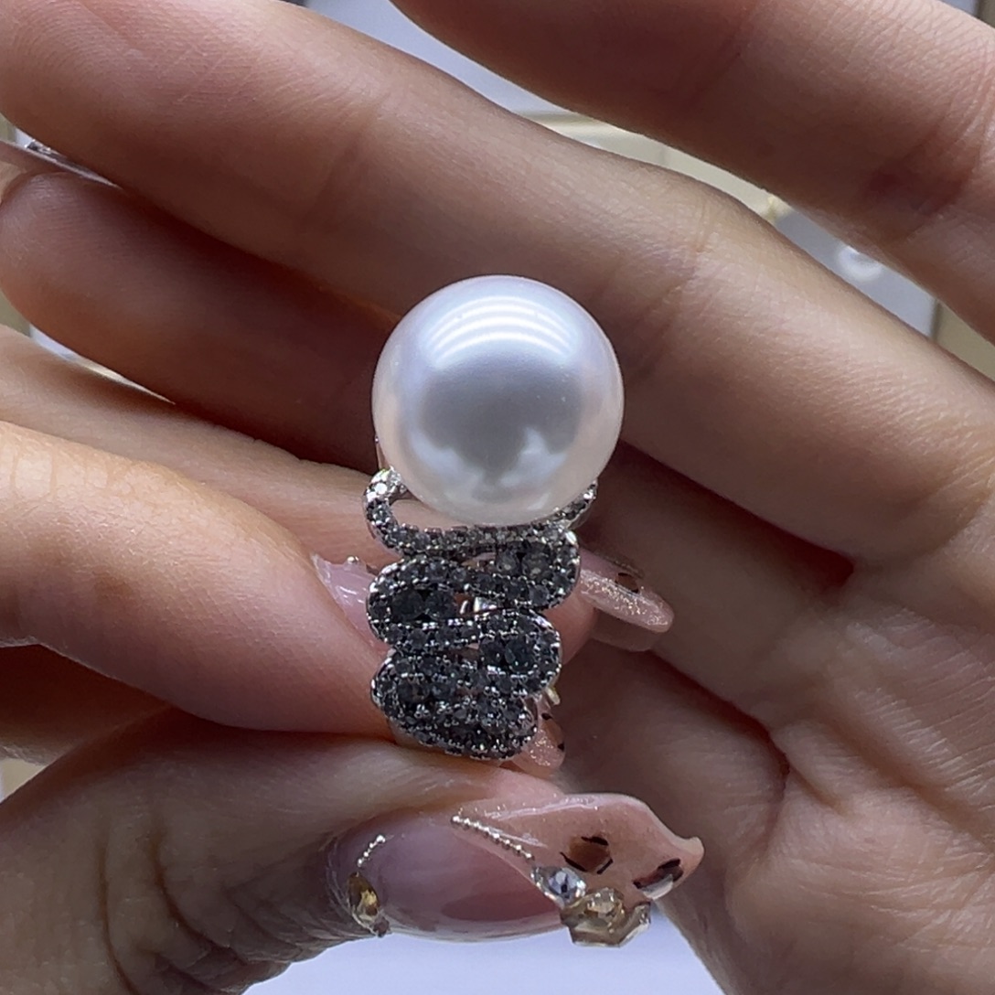 戒指淡水珍珠未镶嵌