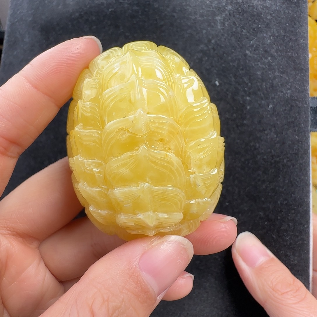 蜜蜡未镶嵌珠宝奇石微瑕