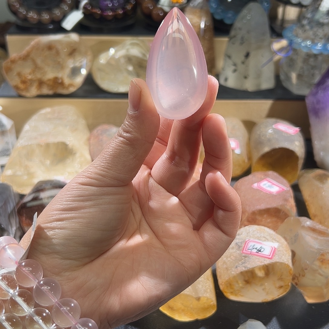 水晶手链未镶嵌粉水晶