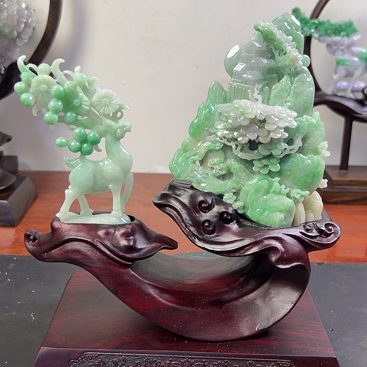 未镶嵌摆件翡翠缅甸翡翠