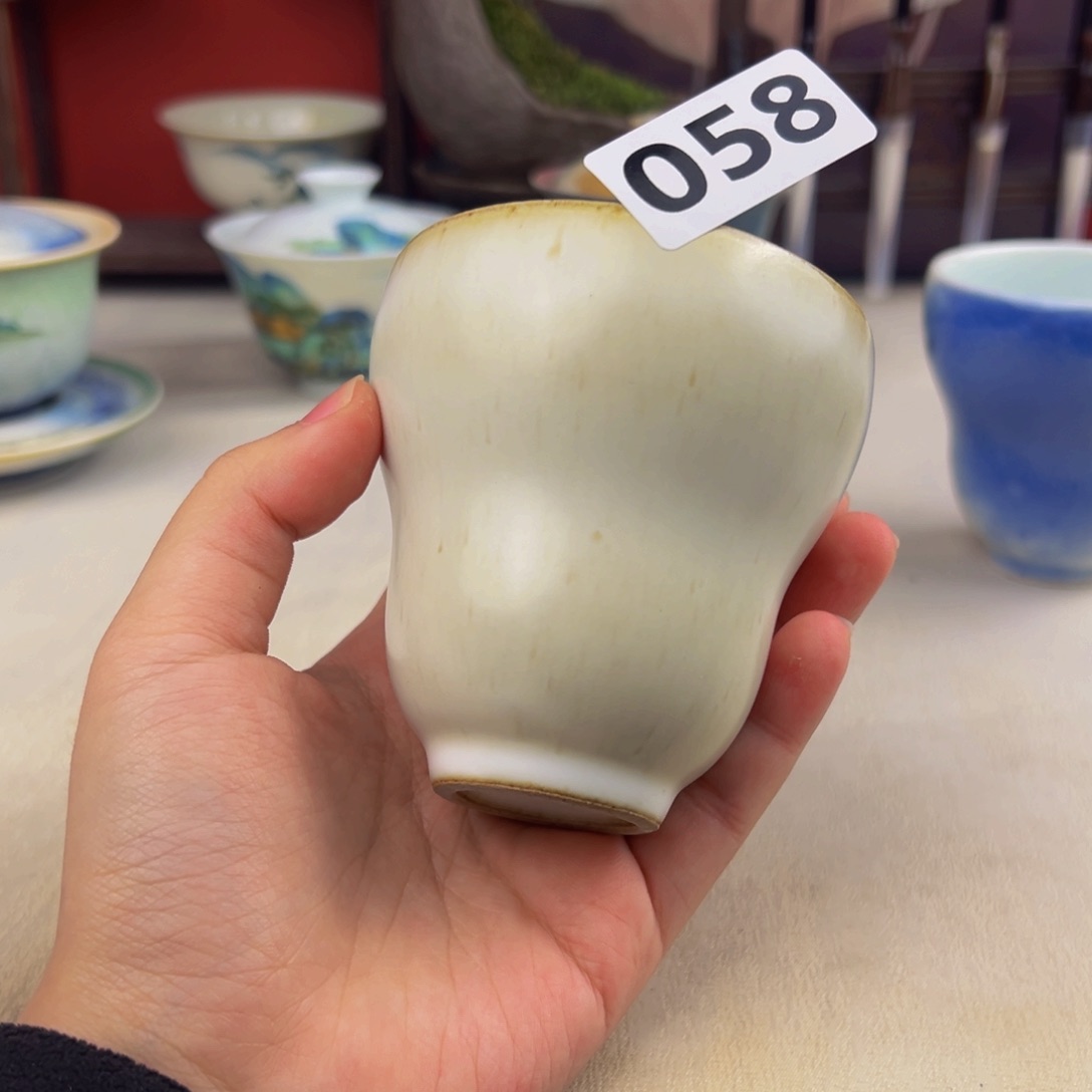 杯子纯手工柴烧主人杯