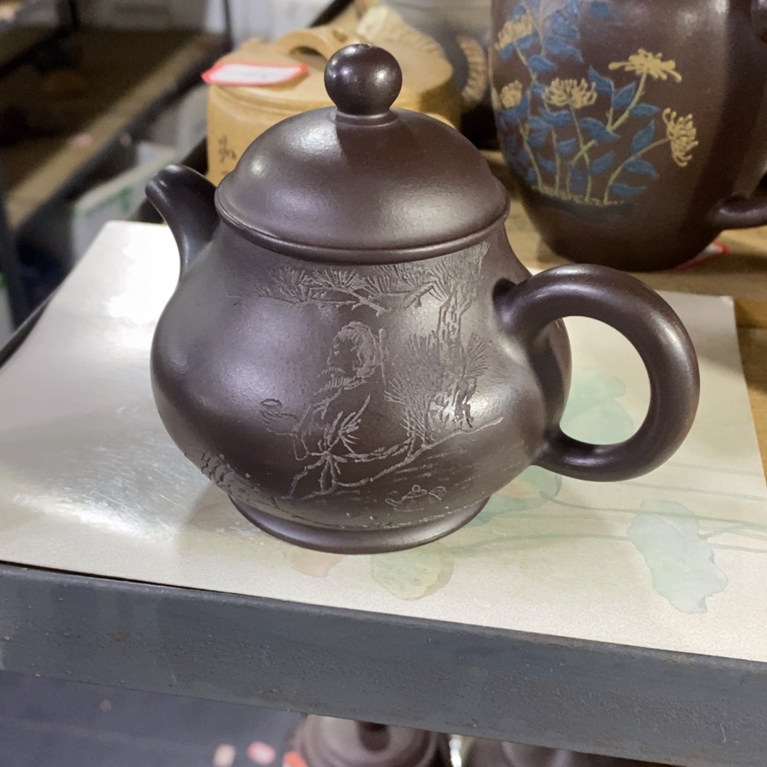 紫砂茶壶原矿手工109