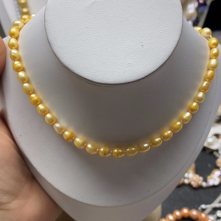 颈饰未镶嵌淡水珍珠