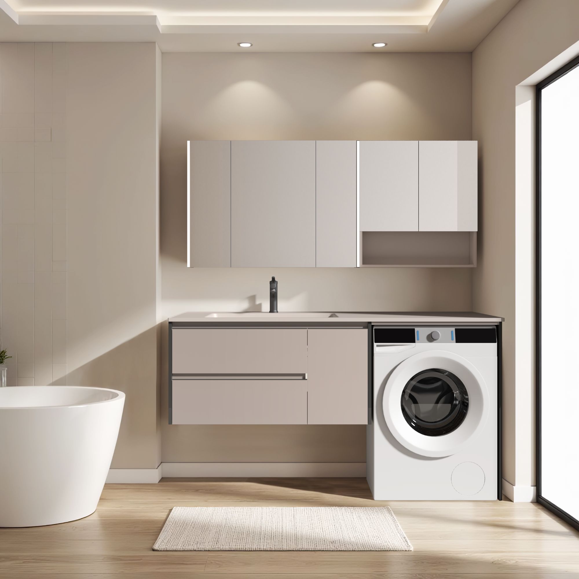 R&T/瑞尔特【政府补贴】Y1052系列轻定制浴室柜  zs