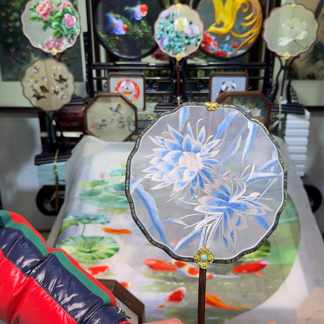 刺绣刺绣工艺精湛