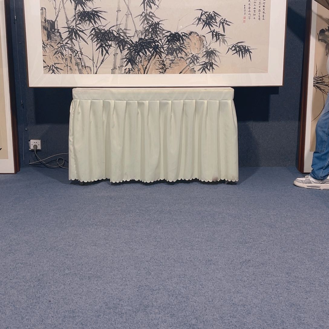 国画手绘作品带框