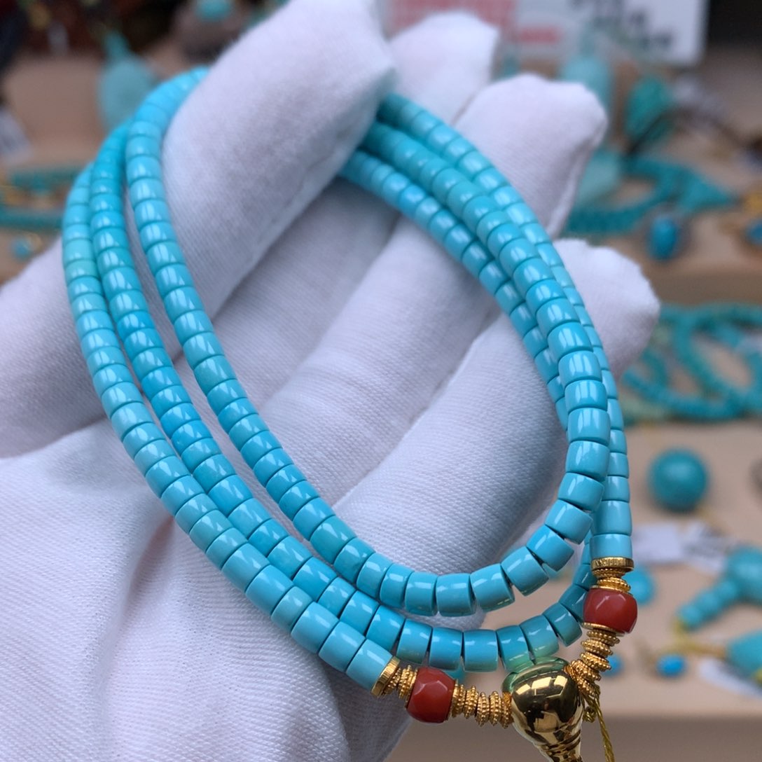 绿松石精品配饰未镶嵌