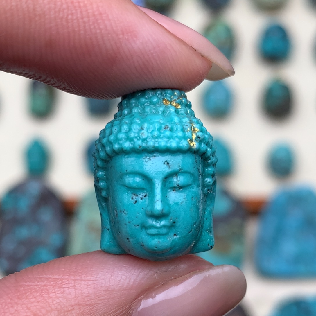 绿松石未镶嵌配饰