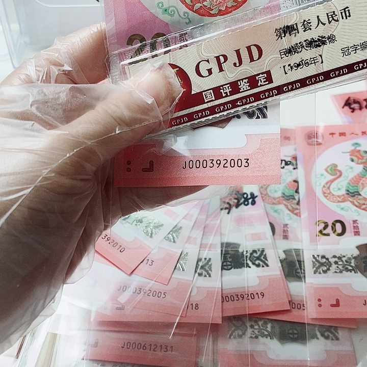 塑料蛇钞000392003小司令年份号