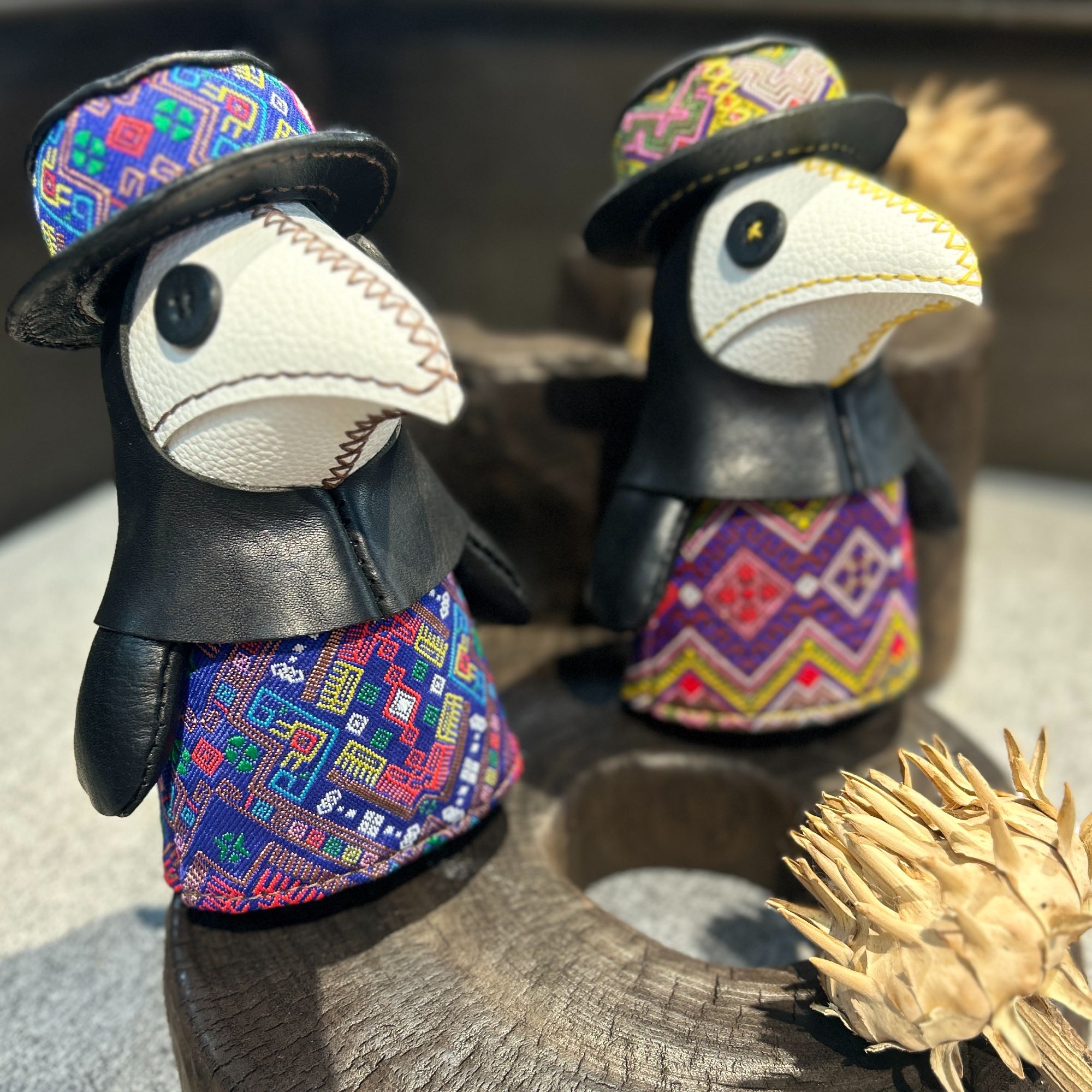 谭湘光 | 广西非遗壮锦挂件玩偶