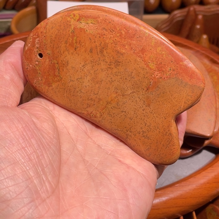 红砭石有瑕刮痧福利板