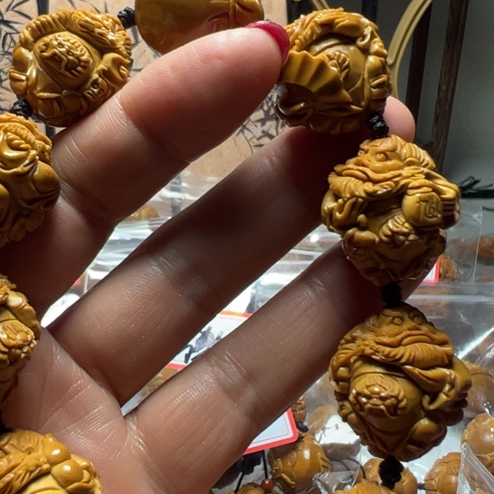 手串/手链橄榄核妙女钟馗