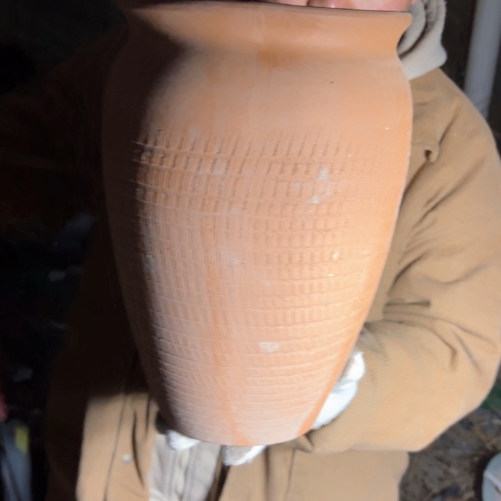 红陶口径 高度 花盆 19 31