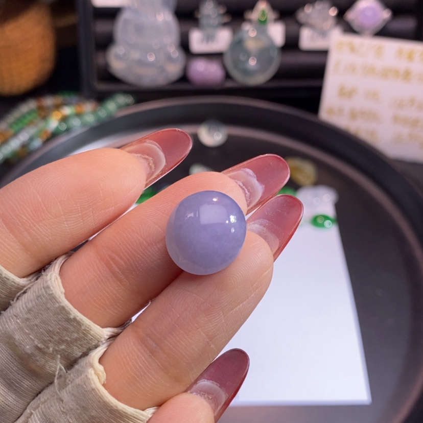 【闪购商品】翡翠挂件未镶嵌蛋面