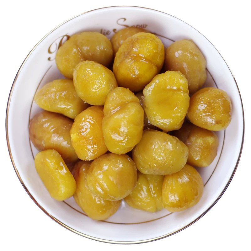 油栗仁甜食休闲零食板栗