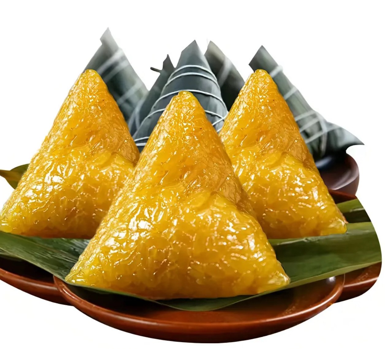 鄱妹子江西农家纯手工碱水粽子原味真空包装粽子现包现发