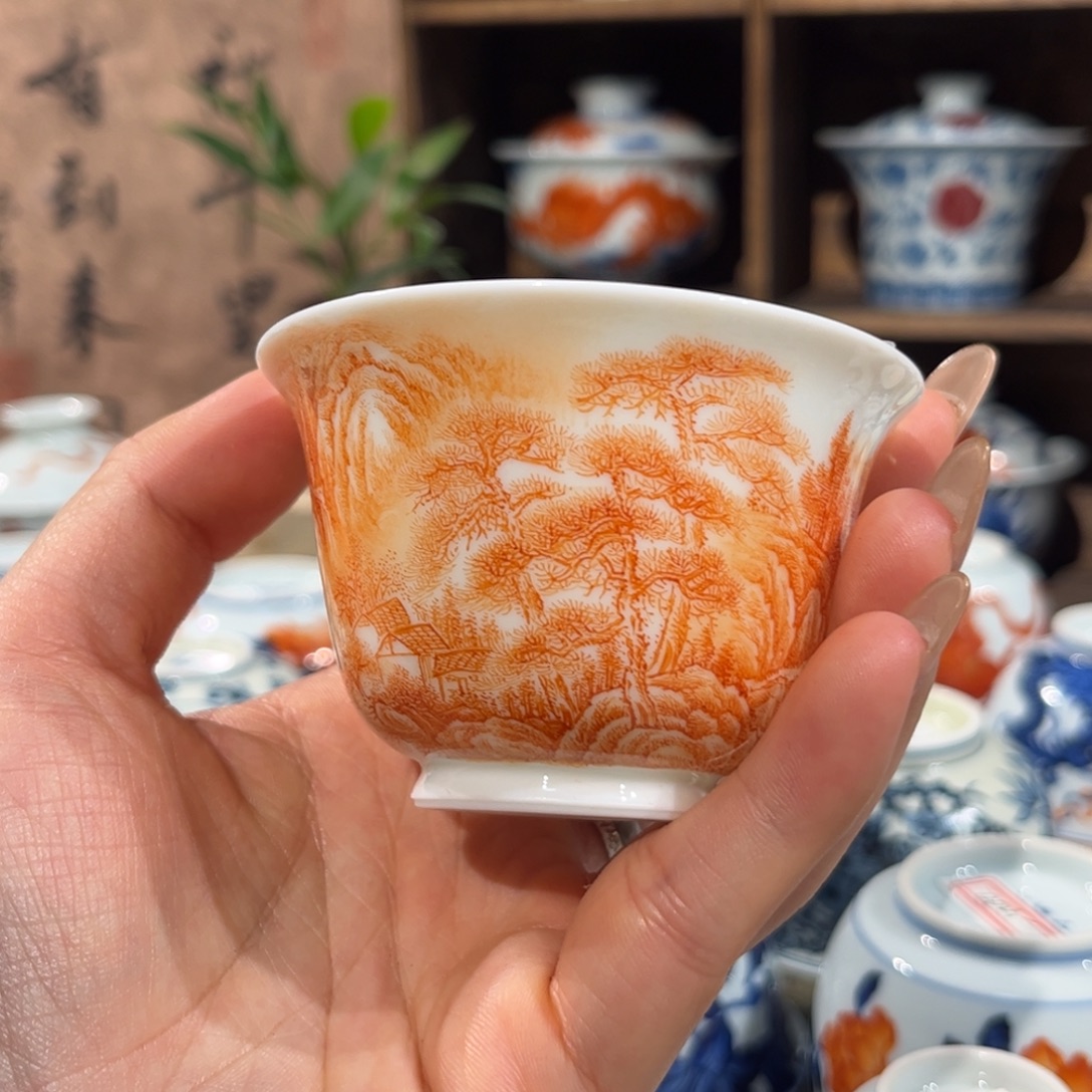 景德镇陶瓷主人杯