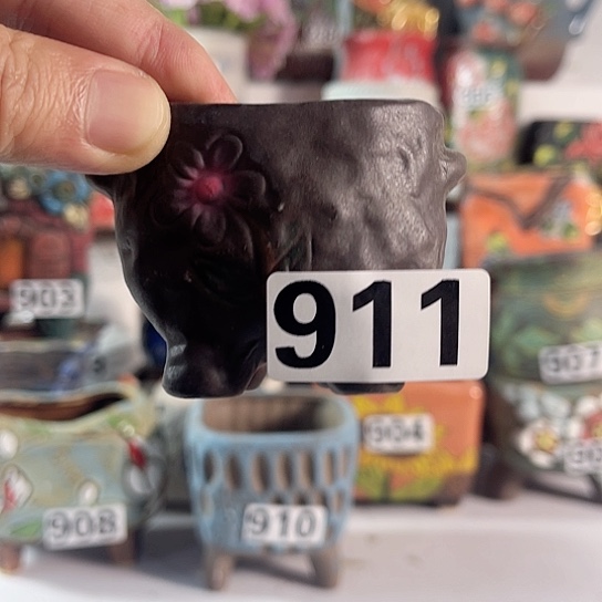 红陶多肉植物花盆