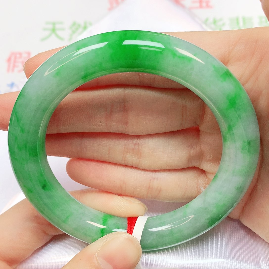 未镶嵌手镯翡翠翡翠手镯55圆