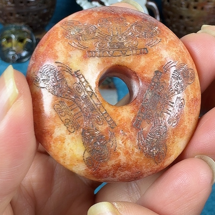 和田玉（糖玉）未镶嵌挂件