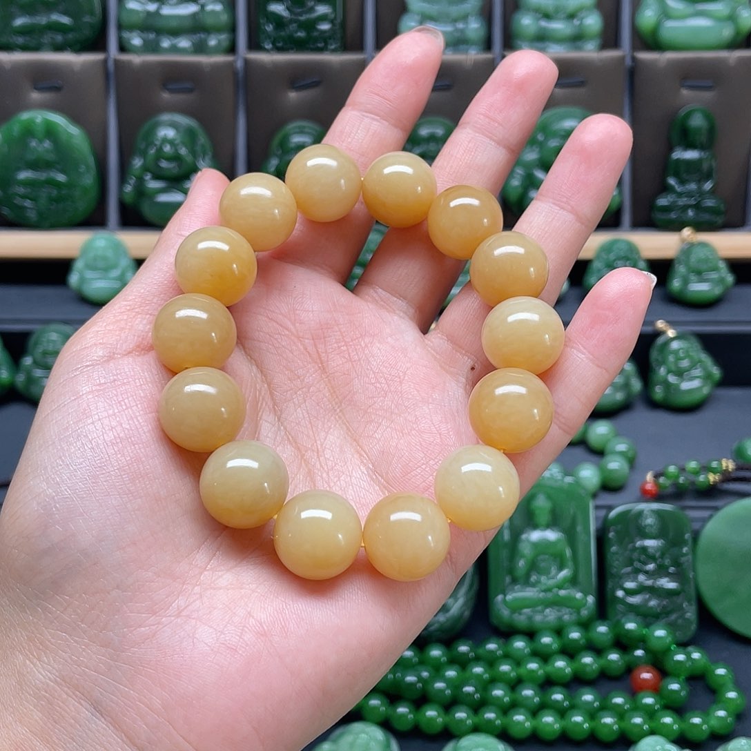 和田玉手链未镶嵌