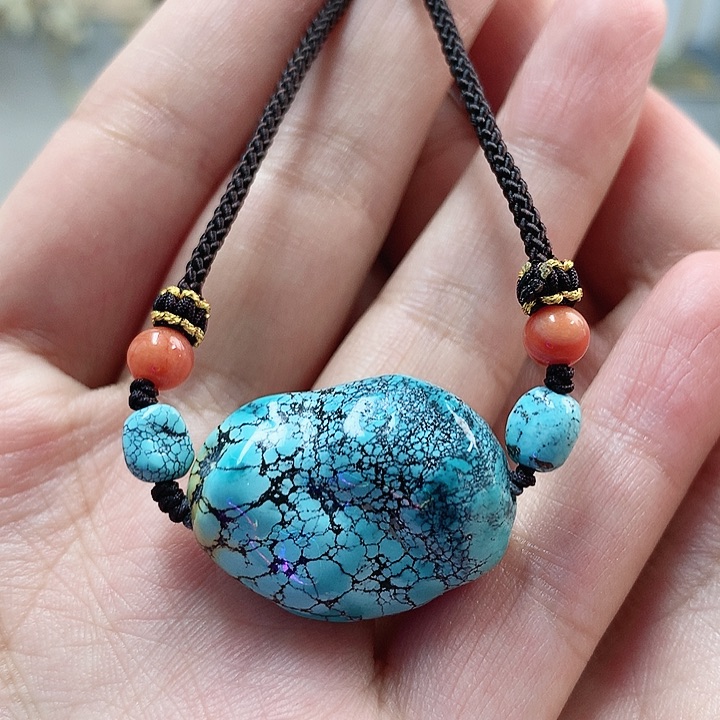 未镶嵌绿松石珠宝奇石