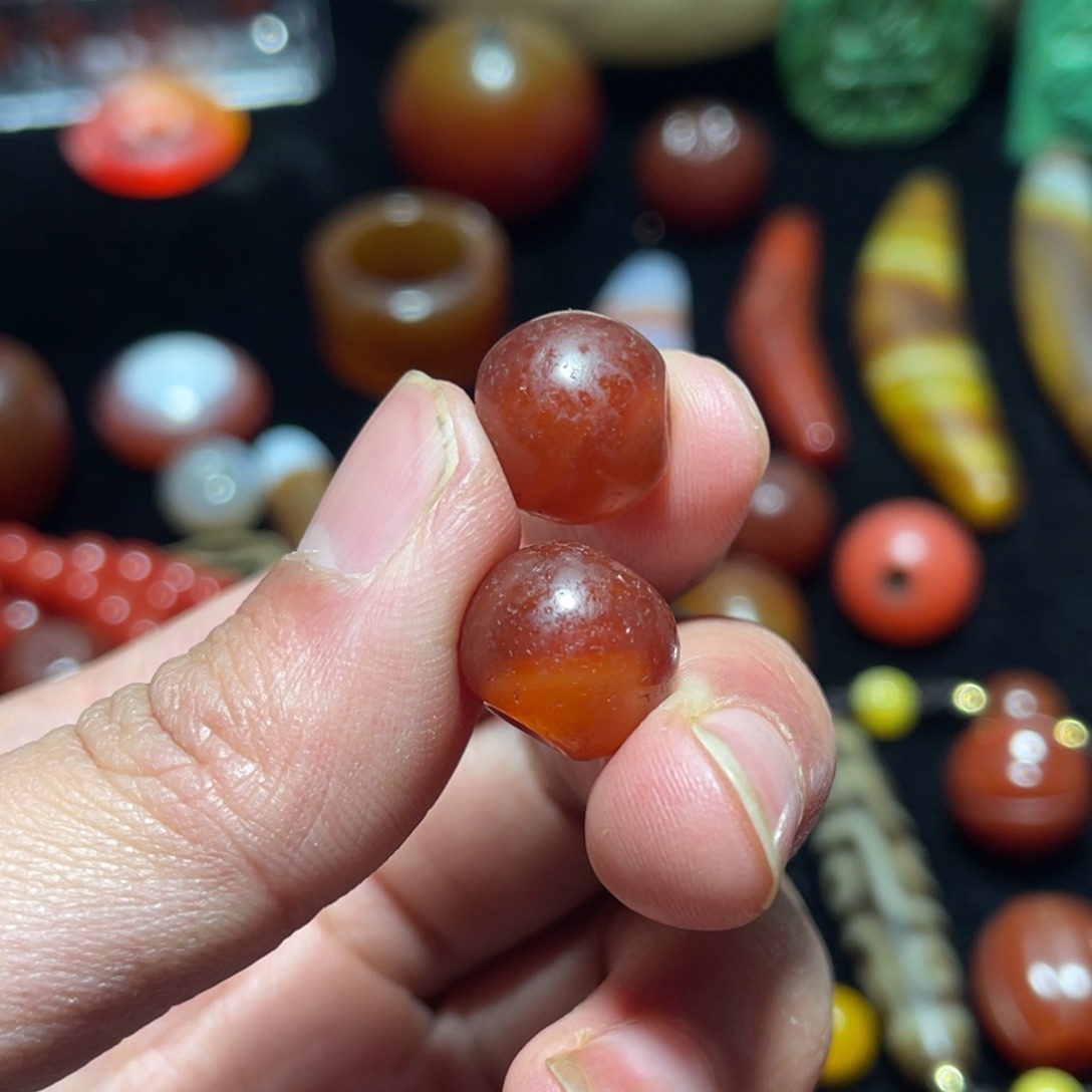玛瑙/玉髓未镶嵌玛瑙单珠子