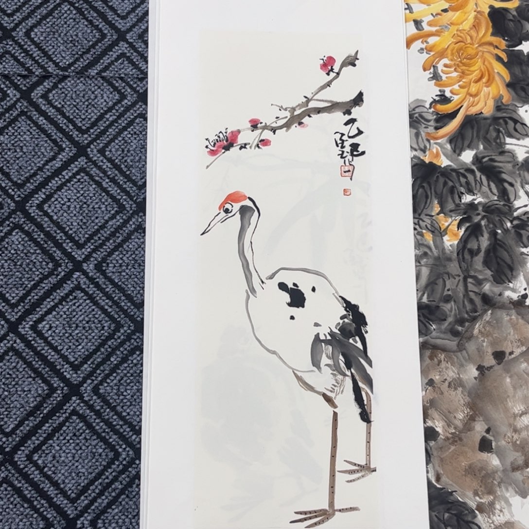 国画黄宝玉老师70.23花鸟琪