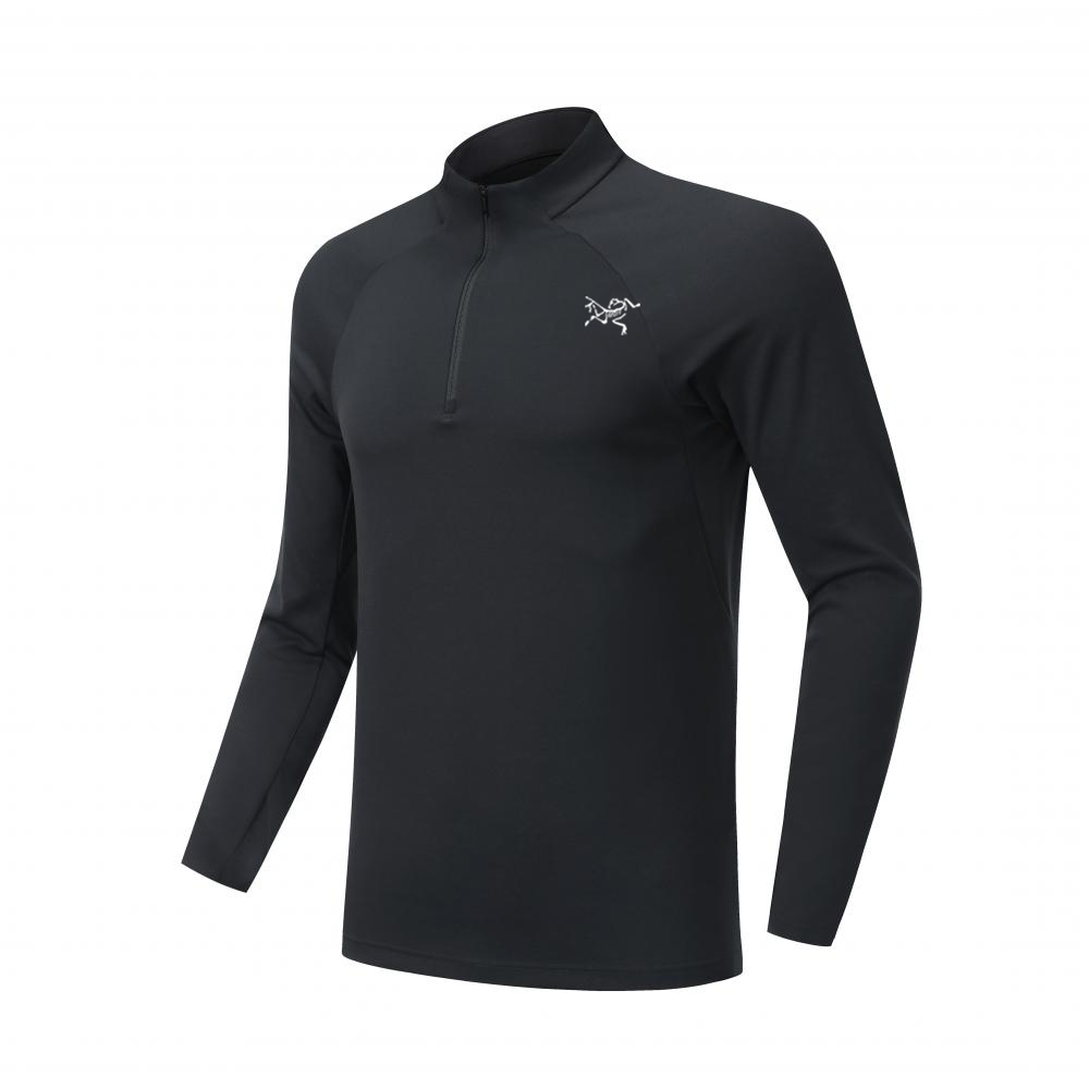 【海外撤柜 一折清仓】2025新款鸟家长袖T恤立领男士运动户外休闲装