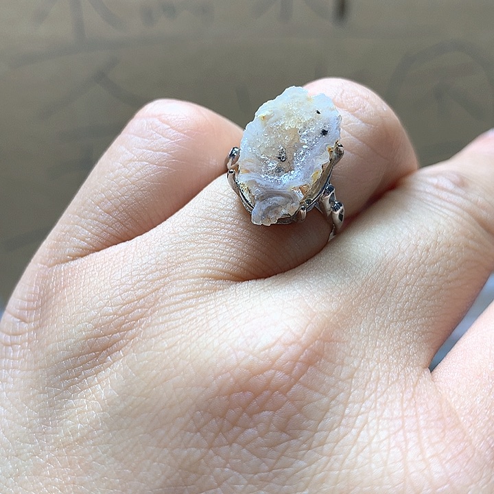 水晶水晶戒指未镶嵌