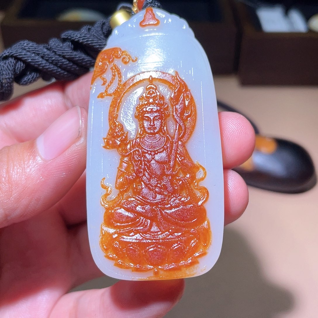 和田玉颈饰未镶嵌A7