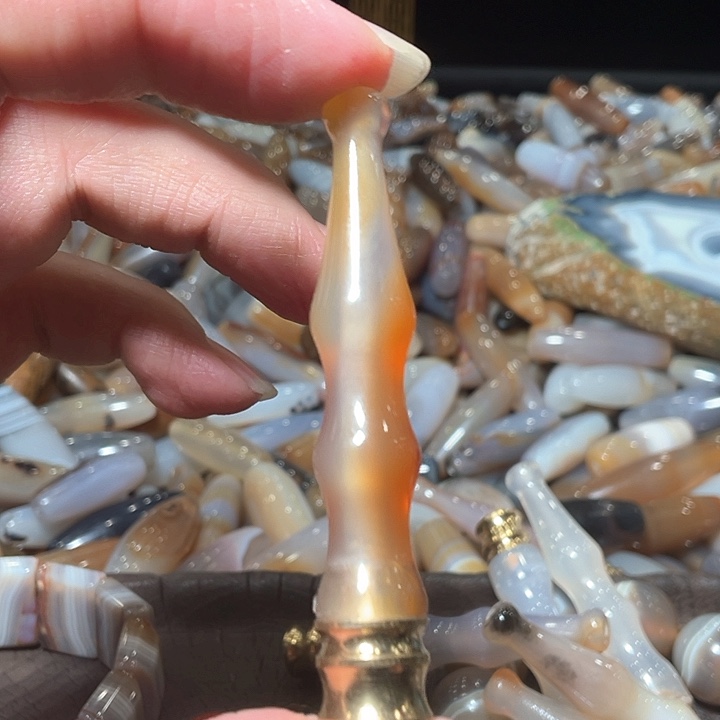 玛瑙/玉髓吊坠(不含链)未镶嵌