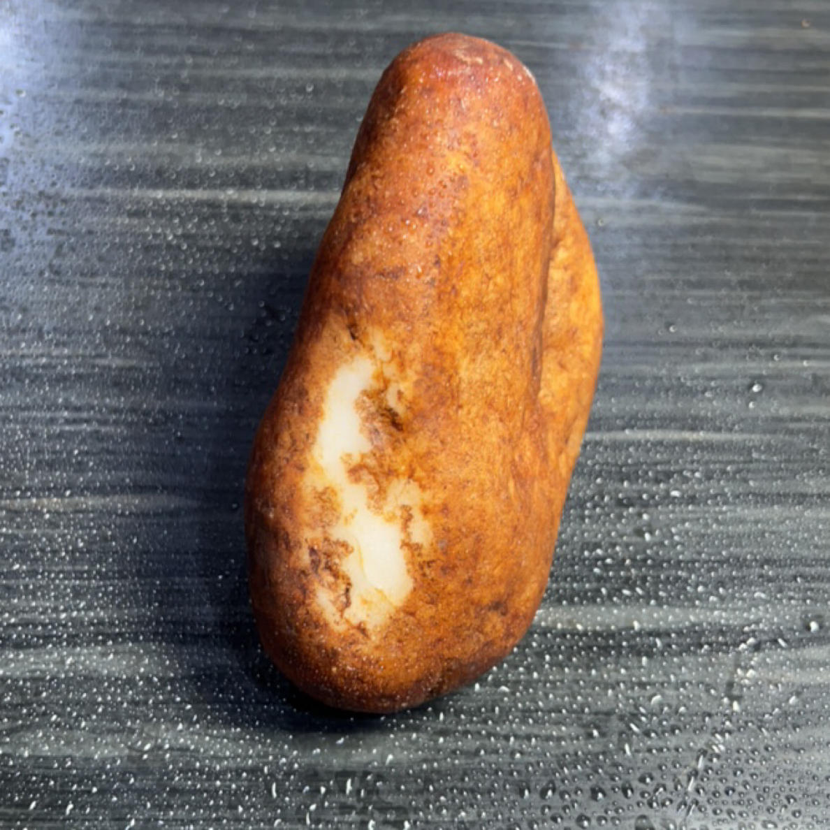和田玉黄沁猪油白原石