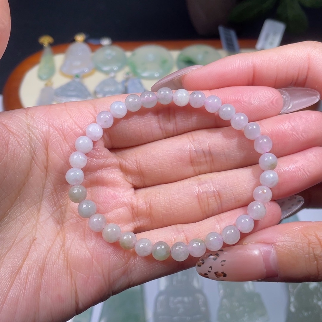 翡翠手串未镶嵌手串