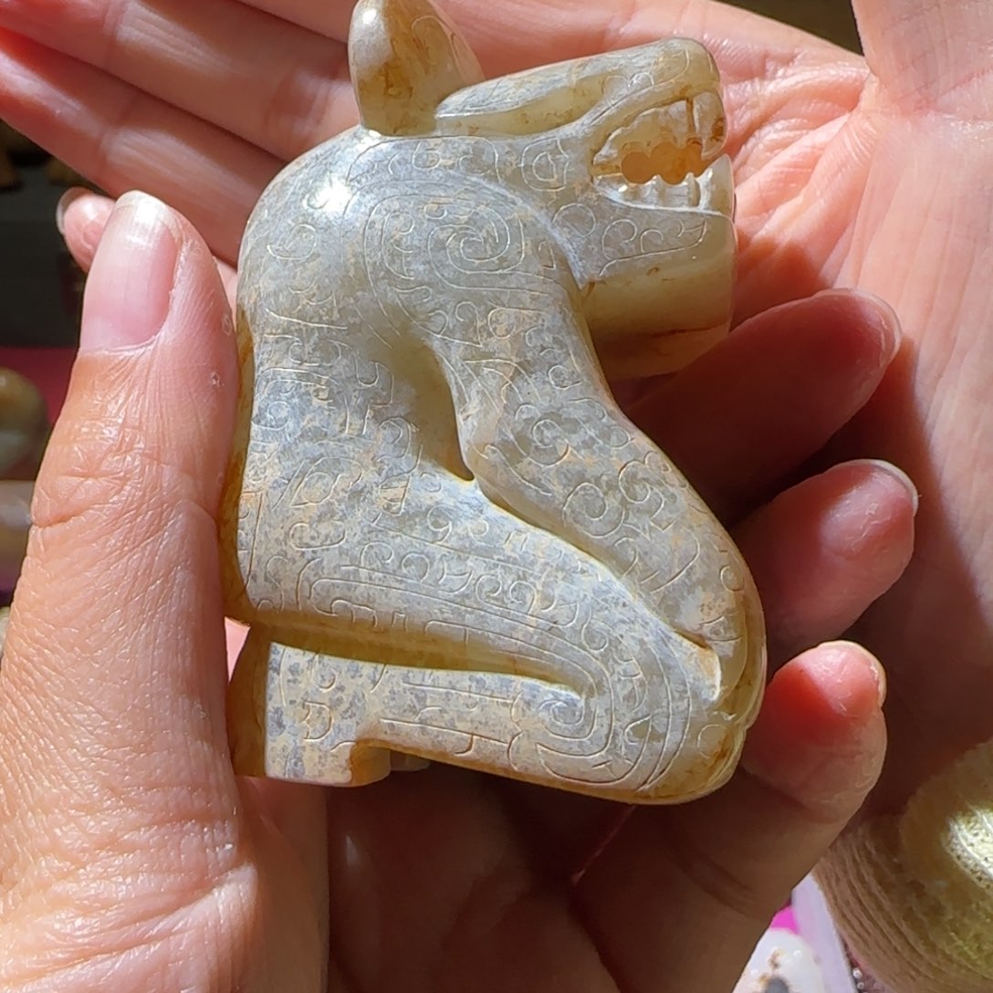 和田玉挂件未镶嵌玉**玉