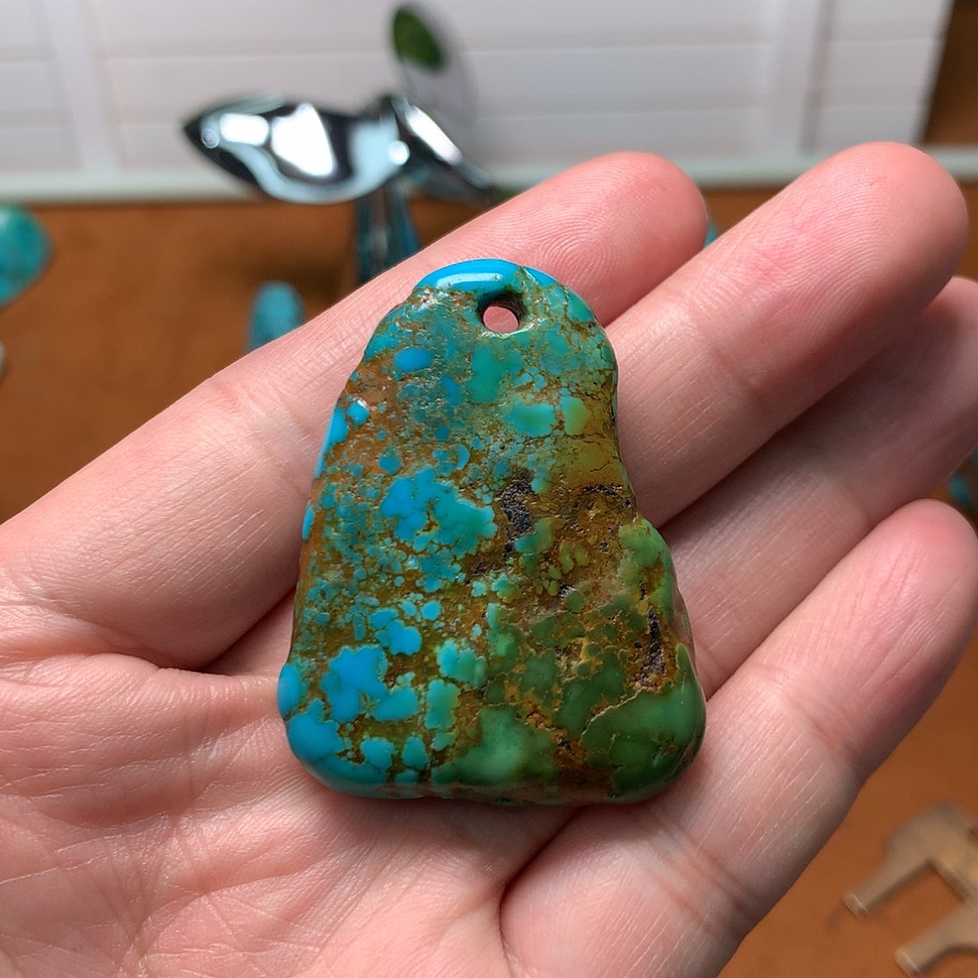 绿松石珠宝奇石未镶嵌用****6