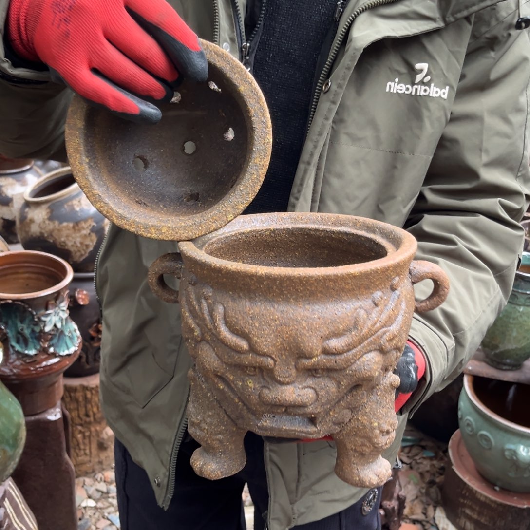 红陶高18口18炭炉正品