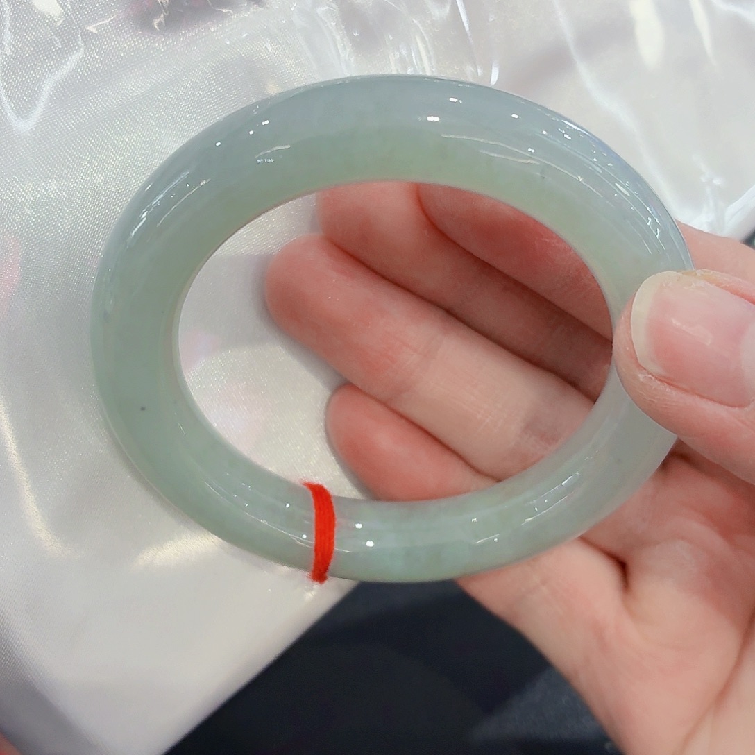 翡翠未镶嵌手镯翡翠52-54圈口