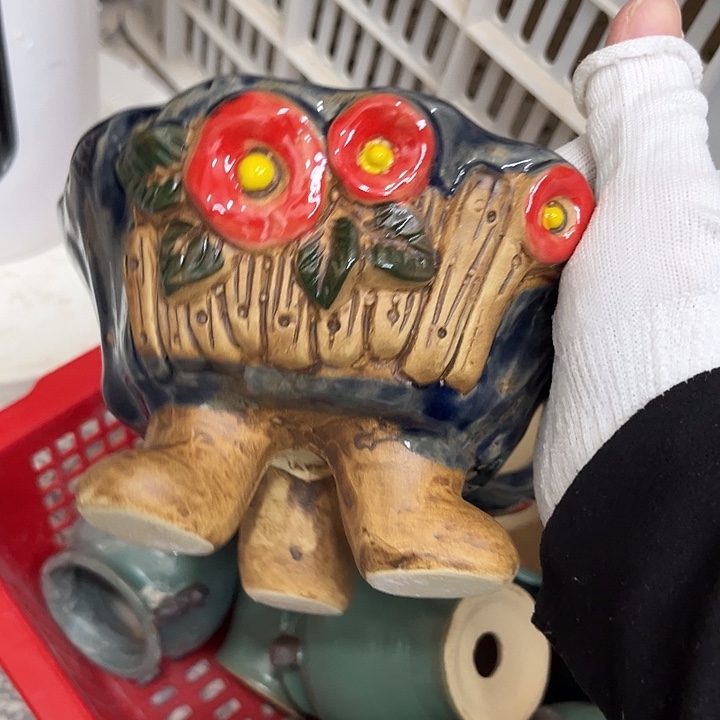 粗陶材质多肉花盆